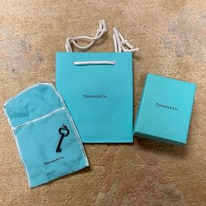 Discontinued Authentic Black Titanium Key Pendant